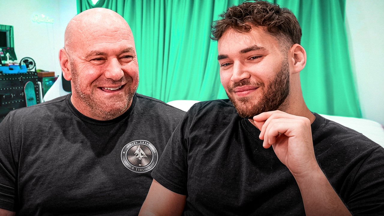 애딘 로스의 유튜브에 출연한 데이나 화이트