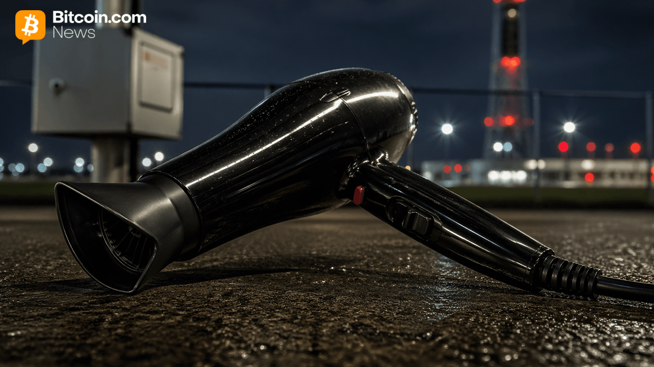 파리 공항 인근 기상 센서에서 벌어진 물리적 개입 의혹을 전한 비트코인닷컴 보도 이미지