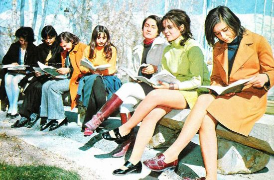 1970년대 이란 모습 (팔라비 왕조 집권 시대)