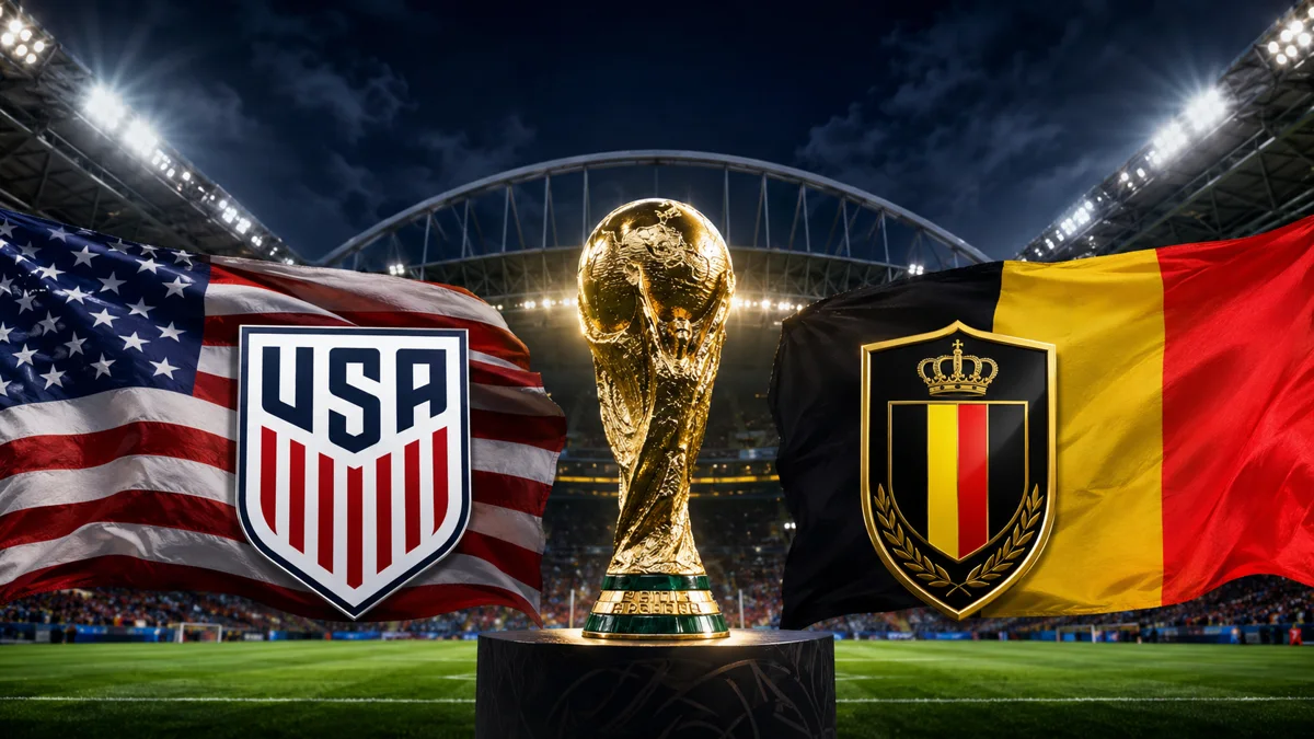 7월 6일, 미국 vs 벨기에 16강전