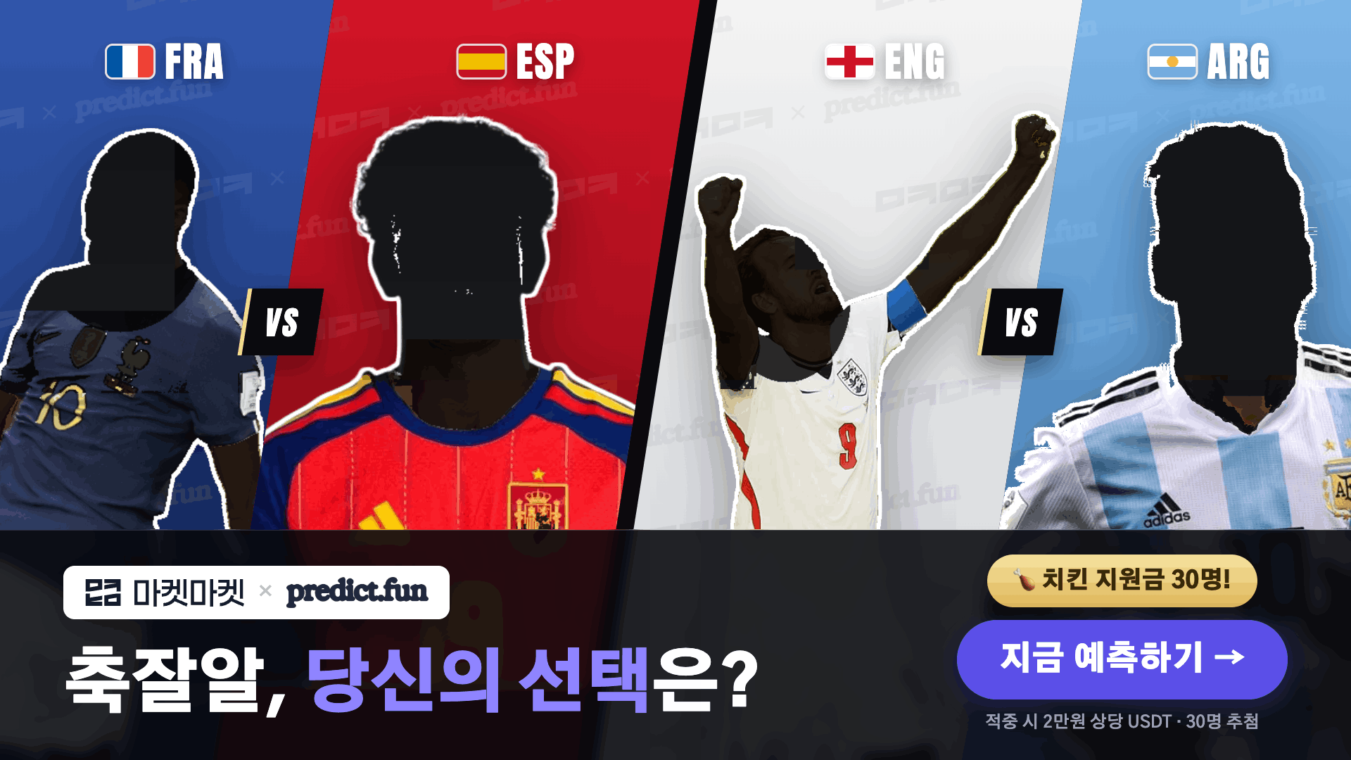 월드컵 4강, 축잘알 당신의 선택은?