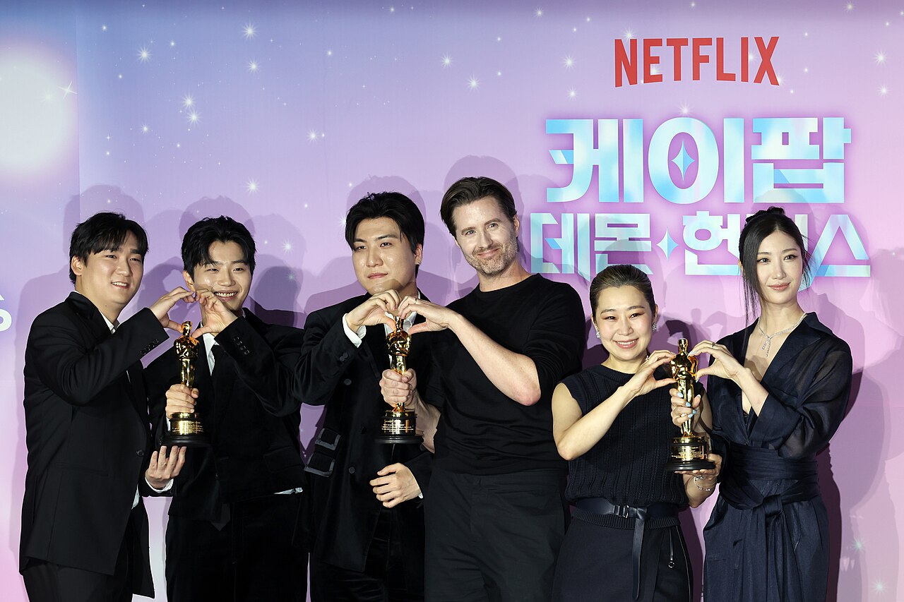 KPop Demon Hunters 시상식 현장